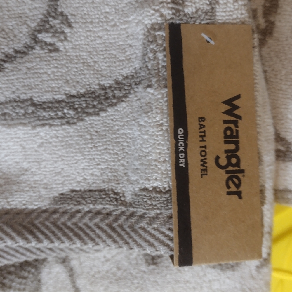 WRANGLER TOWEL SET X 4 NEW WANGLER HAND TOWEL SET WRANGLER BATH TOWEL SET - Picture 5 of 10